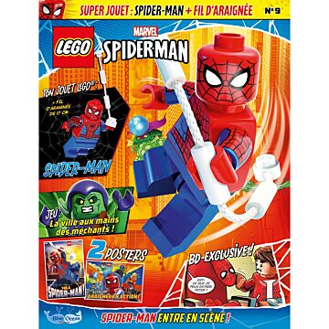 LEGO® Marvel Avengers | N°9 - Spider-Man + Fil d'araignée