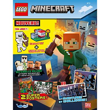 LEGO® Minecraft™ | N°2 | Squelette + Canon à TNT