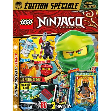 LEGO® Ninjago® LEGACY | N°10 | Zane vs Nindroïde + Carte Or LE10 Série 5