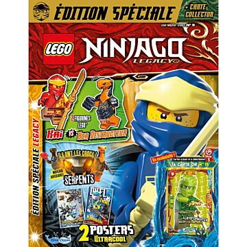 LEGO® Ninjago® LEGACY | N°11 | KAI vs Boa Destructeur + Carte Or LE15 Série 5