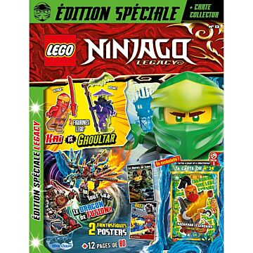 LEGO® Ninjago® LEGACY | N°13 | KAI vs Ghoultar + Carte Or n°24 série 5