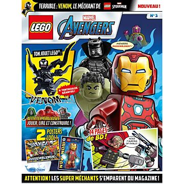 LEGO® Marvel Avengers | N°3 - Venom avec 4 tentacules géantes