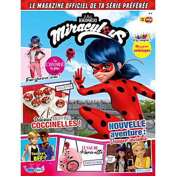 Miraculous Magazine Officiel| N°5 - Un masque Ladybug