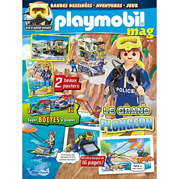 PLAYMOBIL Mag  | N°10 - Le grand plongeon
