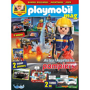 PLAYMOBIL Mag  | N°11 - Mathieu le pompier