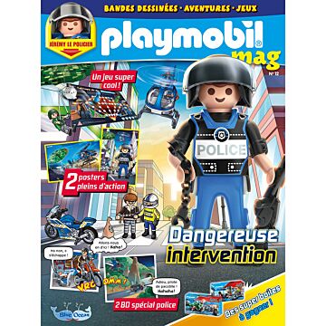 PLAYMOBIL Mag  | N°12 - Jérémy le policier