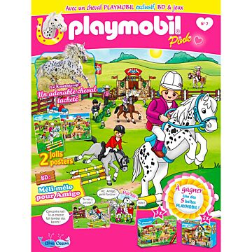 PLAYMOBIL® Pink | N°7 - 2020 - Le Knabstrup : un adorable cheval tacheté