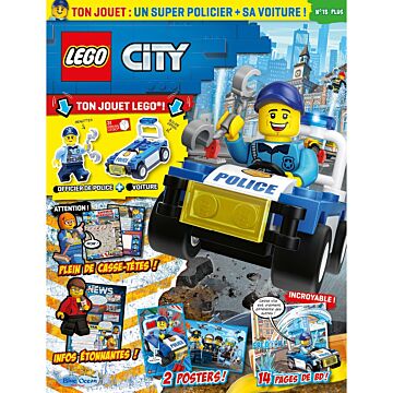 LEGO® City  Plus | N°13 - Un super policier et sa voiture