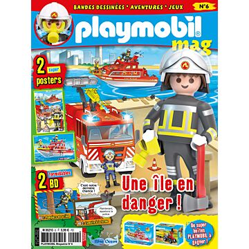 PLAYMOBIL Mag  | N°6 - 2020 - Une île en danger !
