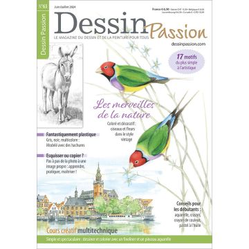 Dessin Passion n°63 | Juin/Juillet 2024