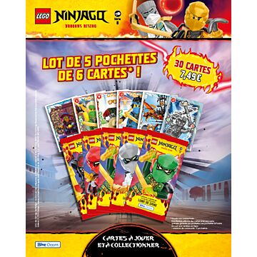 LEGO® NINJAGO® | 30 cartes à jouer et à collectionner