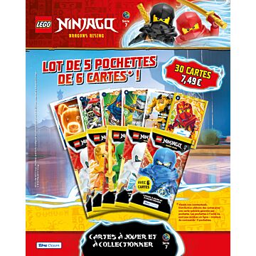 LEGO® NINJAGO® | 30 cartes à jouer et à collectionner
