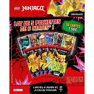 LEGO® NINJAGO® | 30 cartes à jouer et à collectionner