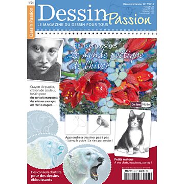 Dessin Passion n°24 | Décembre - Janvier 2017/2018