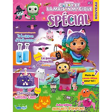 Gabby Maison Magique Spécial | N°2 - Ton kit halloween + 11 autocollants inclus !