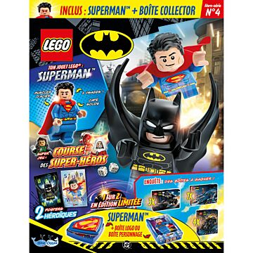 LEGO® BATMAN™ HS | N°4 | Superman™ boîte logo ou boîte personnage