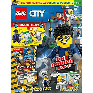 LEGO® City | N°25 | Policier dévoué + voleuse au grand cœur + distributeur de billets