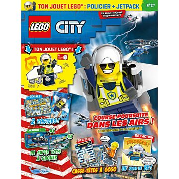 LEGO® City | N°27 | Policier et son jetpack