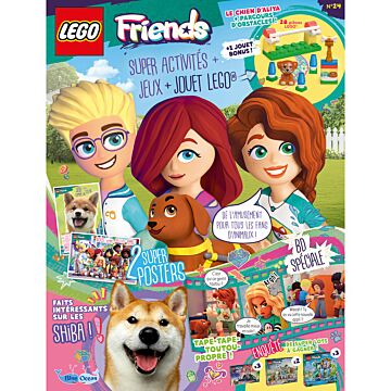LEGO® Friends© | 24 - Le chien d’Aliya + parcours d’obstacles + 1 jouet bonus