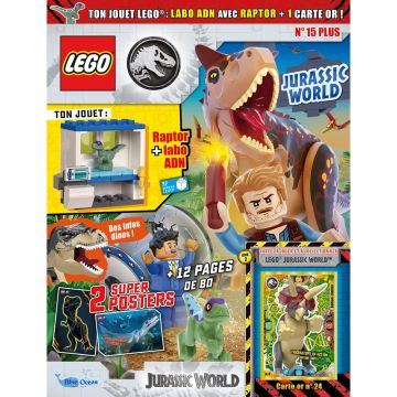LEGO® Jurassic World™ Plus | N°15 | Le bébé raptor et le mini labo ADN