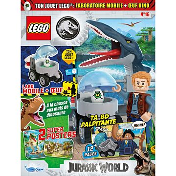 LEGO® Jurassic World™ | N°16 | Labo mobile + œuf dino