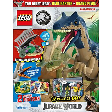 LEGO® Jurassic World™ Hors-série | N°18H | Grand piège à dino + raptor