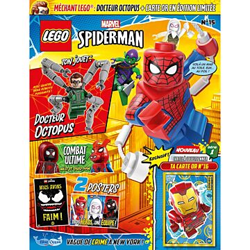 LEGO® Spider-Man | N°15 - Docteur Octopus + 1 carte or