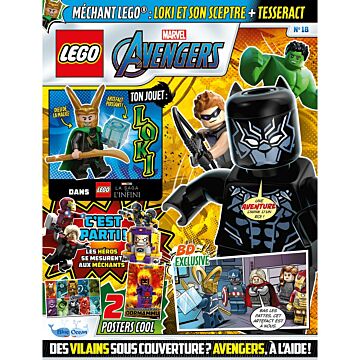 LEGO® Marvel Avengers | N°18 - Loki et son sceptre + tesseract