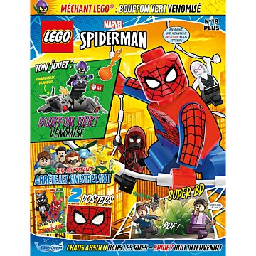 LEGO® Marvel Spiderman PLUS | N°18 - Méchant Lego® : Bouffon vert venomisé