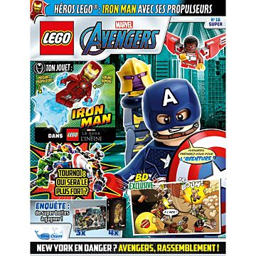 LEGO® Marvel Avengers SUPER| N°18 - Iron Man avec ses propulseurs