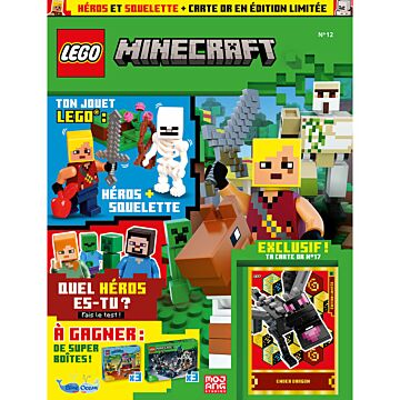 LEGO® Minecraft™ | N°12 | Héros et squelette + carte or en édition limitée