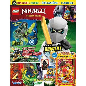 LEGO® Ninjago® | N°26 | Morro + épée fantôme + 1 carte or 