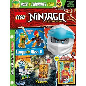 LEGO® Ninjago® LEGACY | N°18 | Lloyd vs. Miss D. + carte or