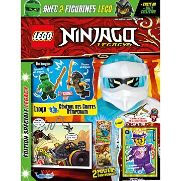 LEGO® Ninjago® LEGACY | N°20 | Lloyd vs. Général des Griffes d’Impérium + carte or + boîte collector