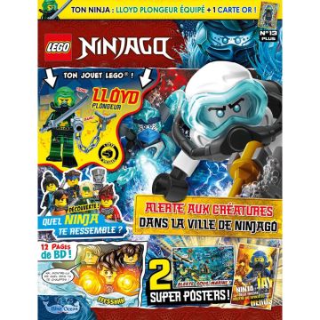 LEGO® Ninjago® | N°13 PLUS | Lloyd plongeur + Carte OR