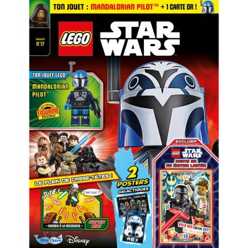 LEGO® Star Wars™ N°17 | Mandalorian Pilot™ + 1 Carte or édition limitée
