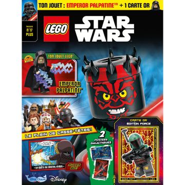 LEGO® Star Wars™ PLUS N°17 | Emperor Palpatine™ + 1 carte or édition force 
