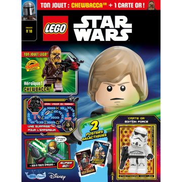 LEGO® Star Wars™ N°18 | Chewbacca™ + 1 Carte or édition limitée