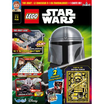 LEGO® Star Wars™ PLUS N°18 |The Mandalorian's N-1 Starfighter™ + 1 carte or édition force 