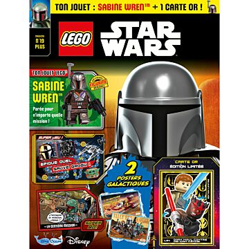 LEGO® Star Wars™ PLUS N°19 | Sabine Wren™ + 1 carte or !