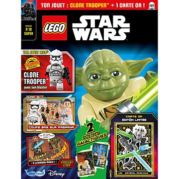 LEGO® Star Wars™ SUPER N°19 | Clone Trooper™ + 1 carte or