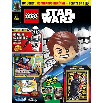 LEGO® Star Wars™ SUPER N°21 | Imperial Commando™ + 1 carte or
