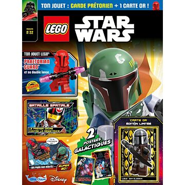 LEGO® Star Wars™ N°22 | Praetorian Guard™ et sa double lance + 1 carte or