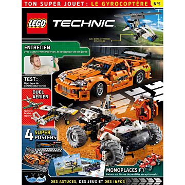 LEGO® Technic - n°5 - Le gyrocoptère