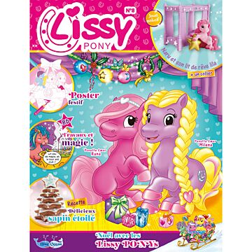 Lissy Pony | N°8| Naru et son lit de rêve lila + un collier
