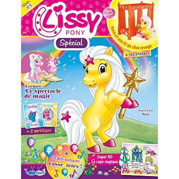 Lissy Pony Mag Spécial | N°8| Reva et son lit de rêve orange + tes stickers