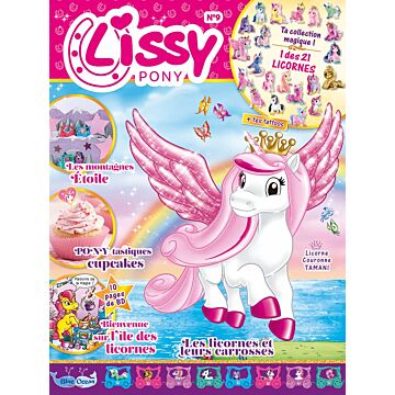 Lissy Pony | N°9| Ta collection magique ! 1 des 21 licornes + tes stickers