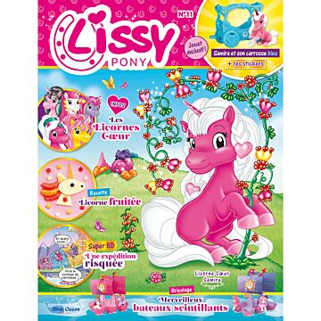 Lissy Pony | N°11| Samira et son carrosse bleu + tes stickers