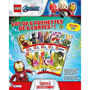 LEGO® Marvel Avengers Série 1 | 30 cartes à jouer et à collectionner