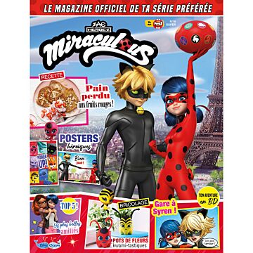 Miraculous Magazine Officiel Super | N°10 - Ta miracle box + 1 Kwami (1 sur 3)